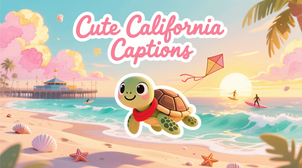 Cute California Captions