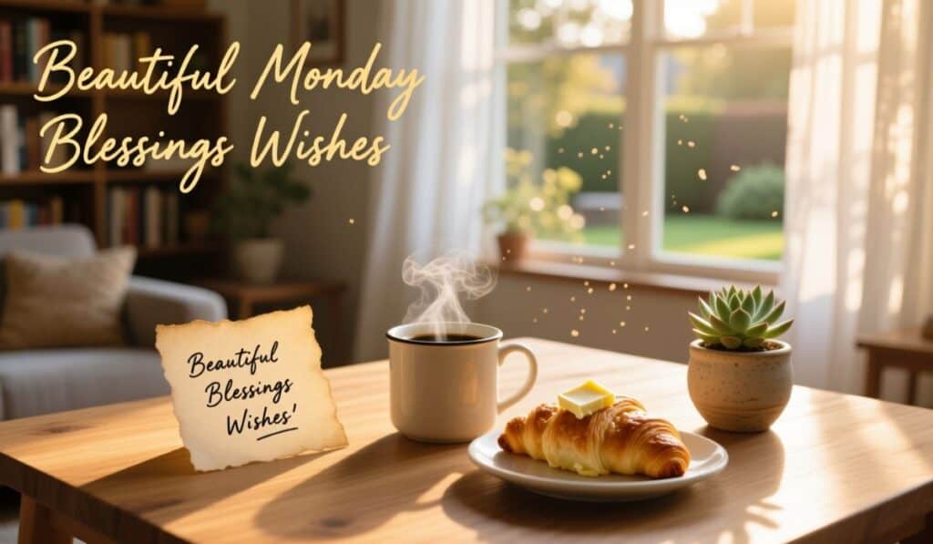 Beautiful Monday Blessings Wishes