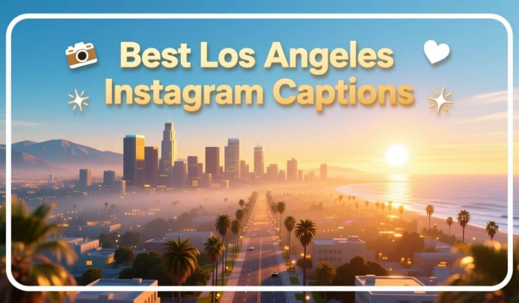 Best Los Angeles Instagram captions