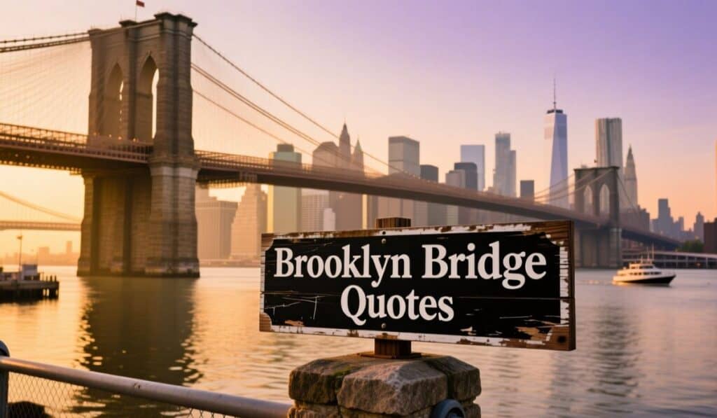Brooklyn Bridge Quotes