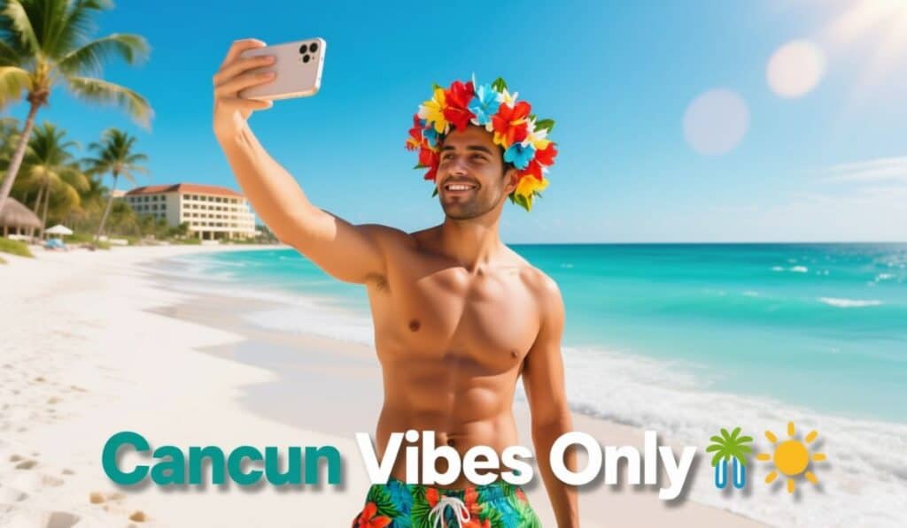 Cancun Selfie Captions