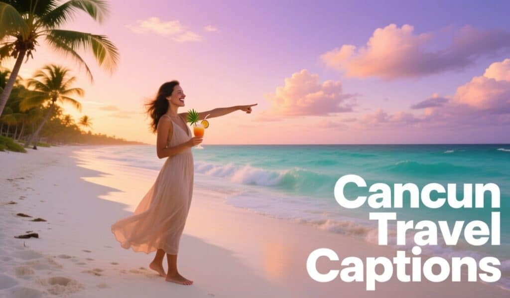 Cancun Travel Captions