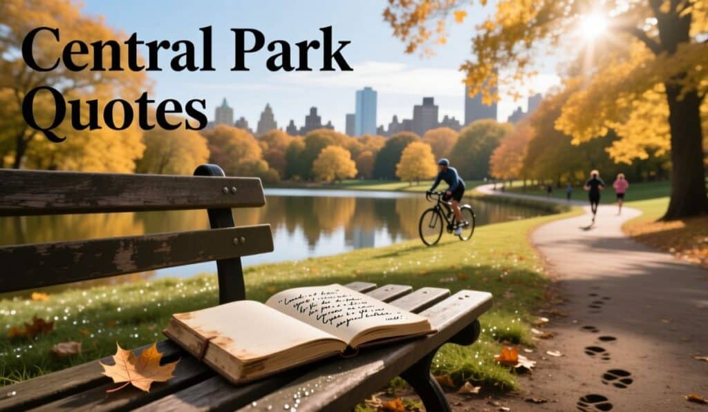 Central Park Quotes