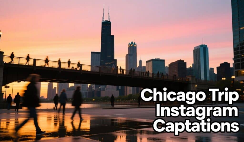 Chicago Trip Instagram Captions