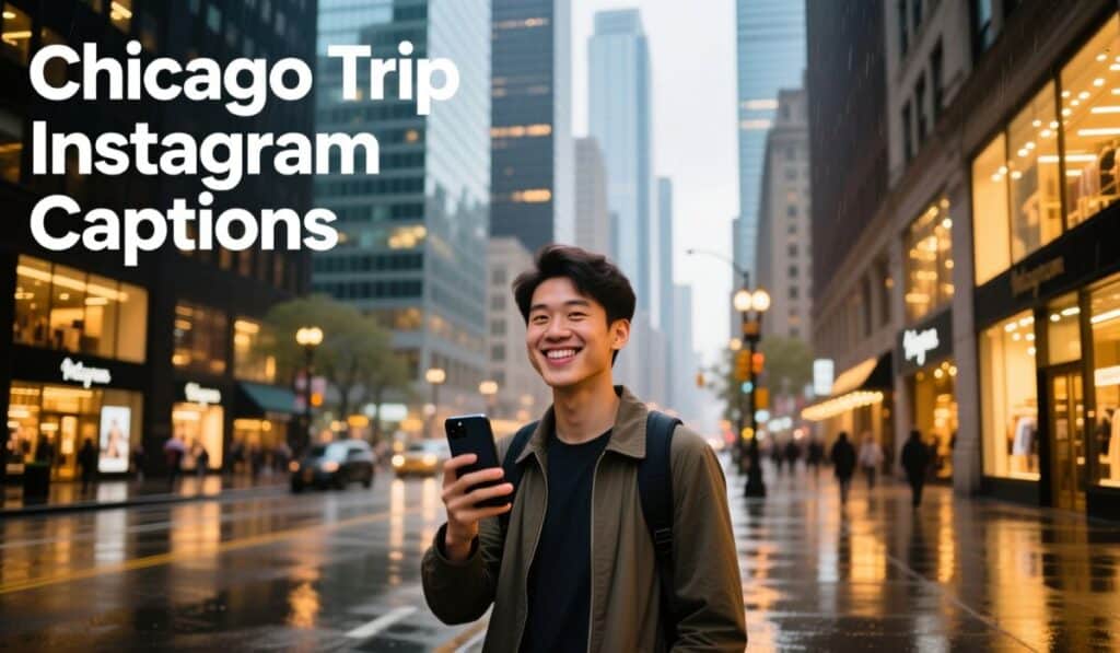 Chicago Trip Instagram Captions