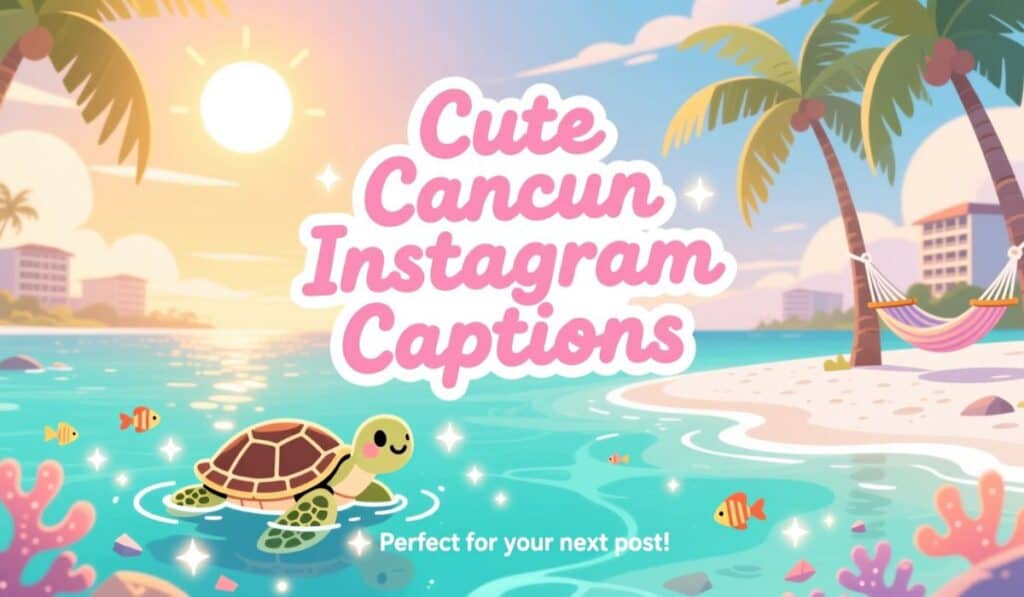 Cute Cancun Instagram Captions
