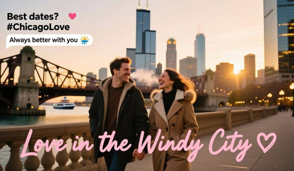Cute Chicago Instagram Captions for Couples
