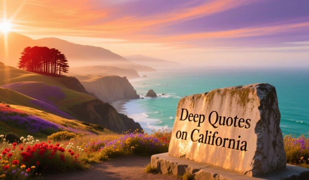 Deep Quotes on California