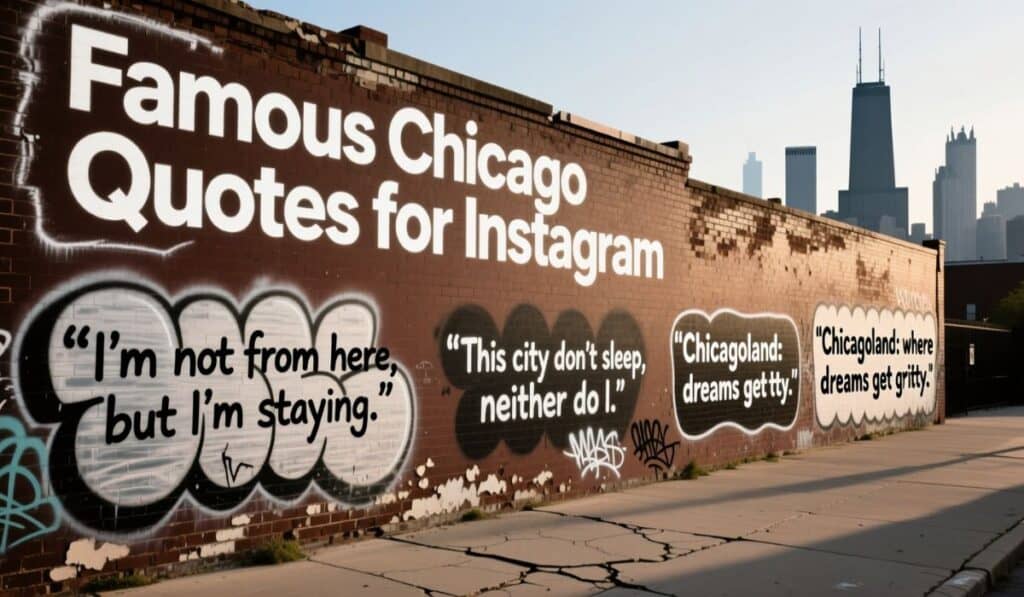 Famous Chicago Quotes for Instagram