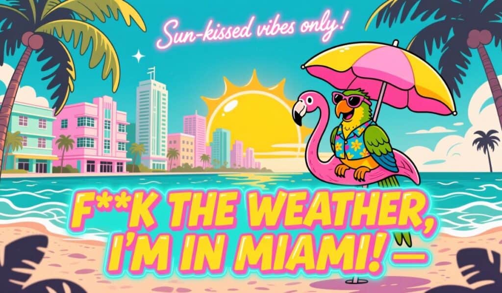 Funny Miami Captions