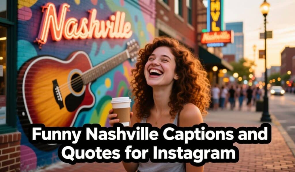 Funny Nashville Captions and Quotes for Instagram