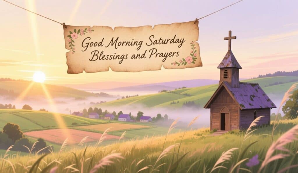 Good Morning Saturday Blessings and Prayers