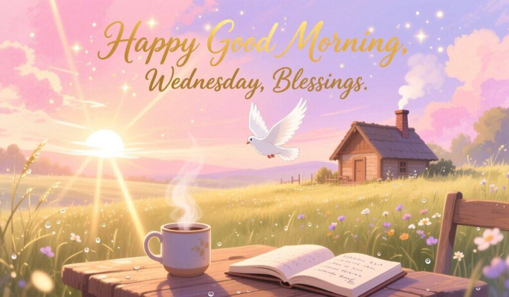 Happy Good Morning, Wednesday, Blessings