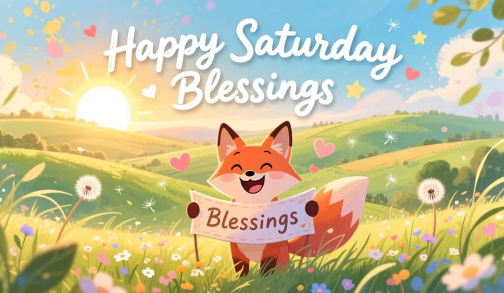 Happy Saturday blessings