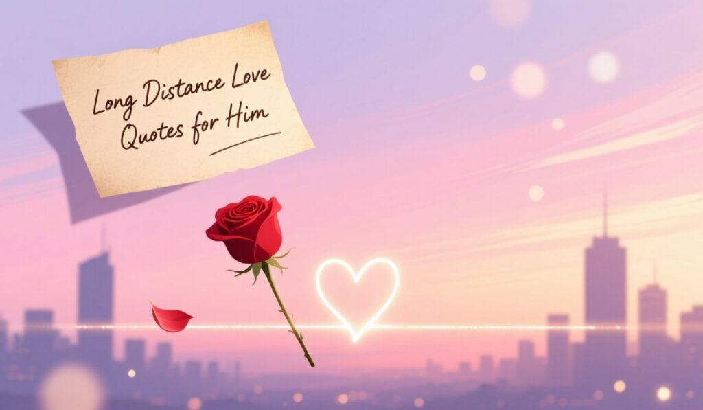 Long Distance Love Quotes for Him