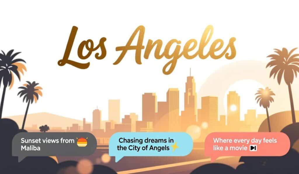 Los Angeles Instagram Captions