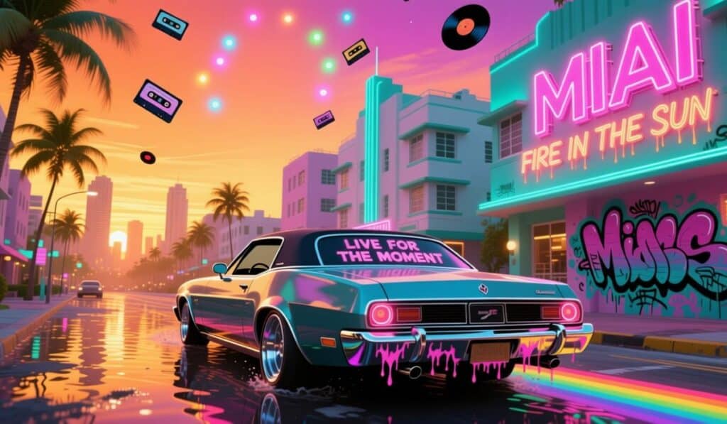 Miami Captions Inspired by Pop Culture