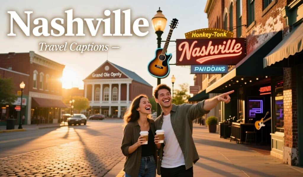 Nashville Travel Captions