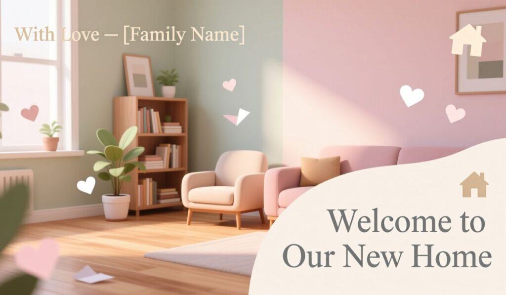 New Home Card Messages