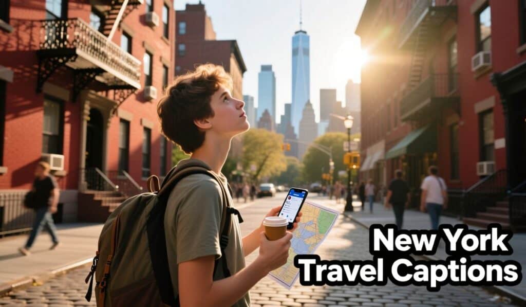 New York Travel Captions