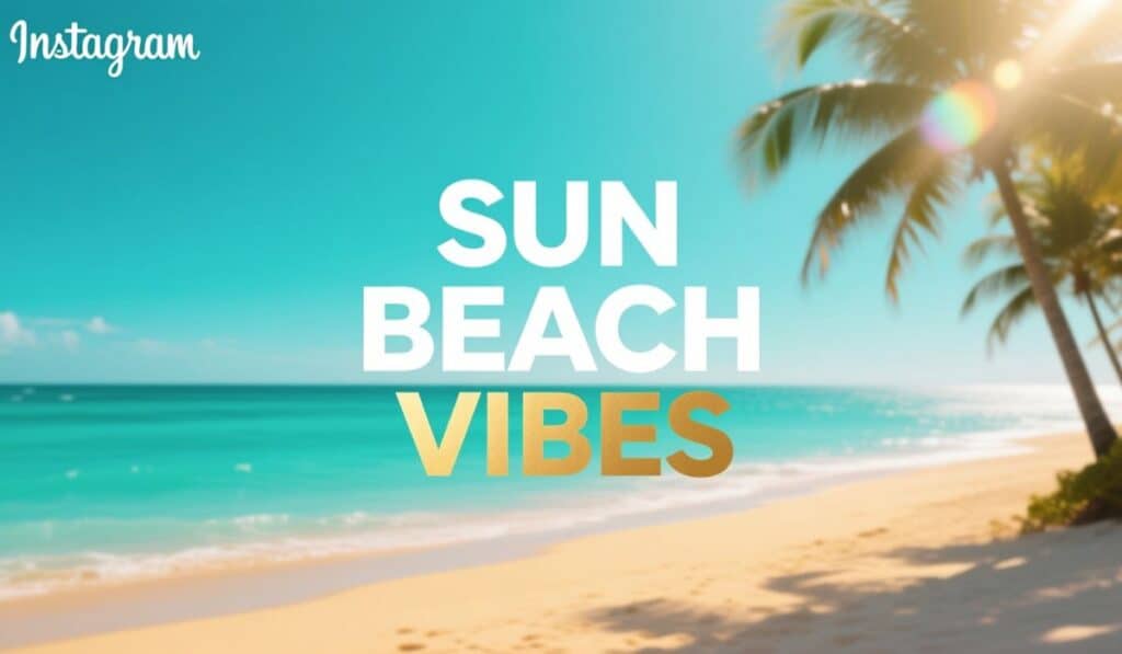 One-Word Cancun Instagram Captions