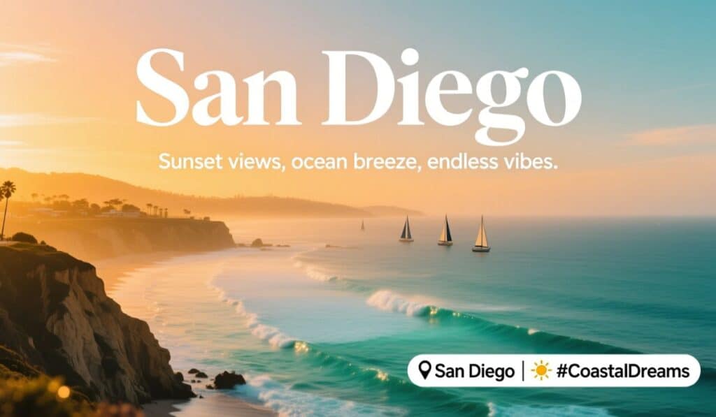 San Diego Instagram Captions