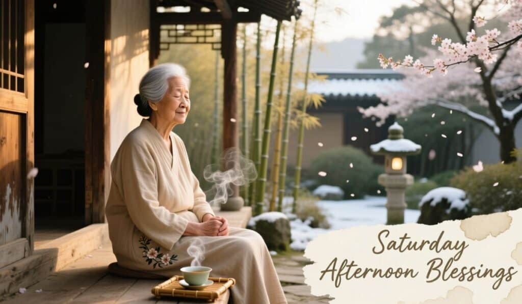 Saturday Afternoon Blessings