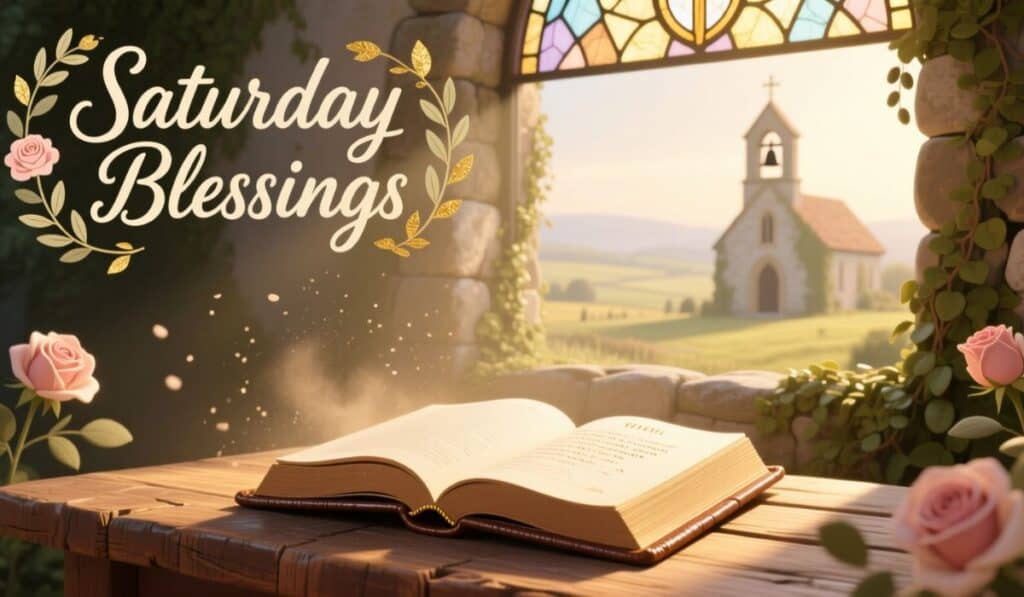 Saturday Blessings Bible Verse