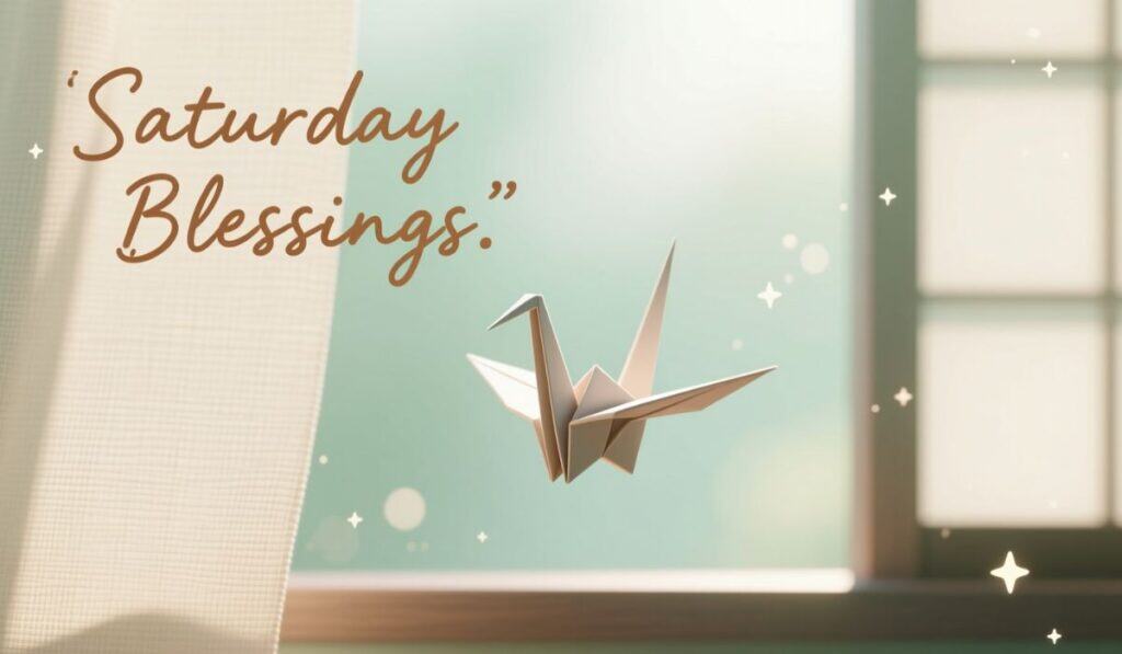 Saturday Blessings Quotes
