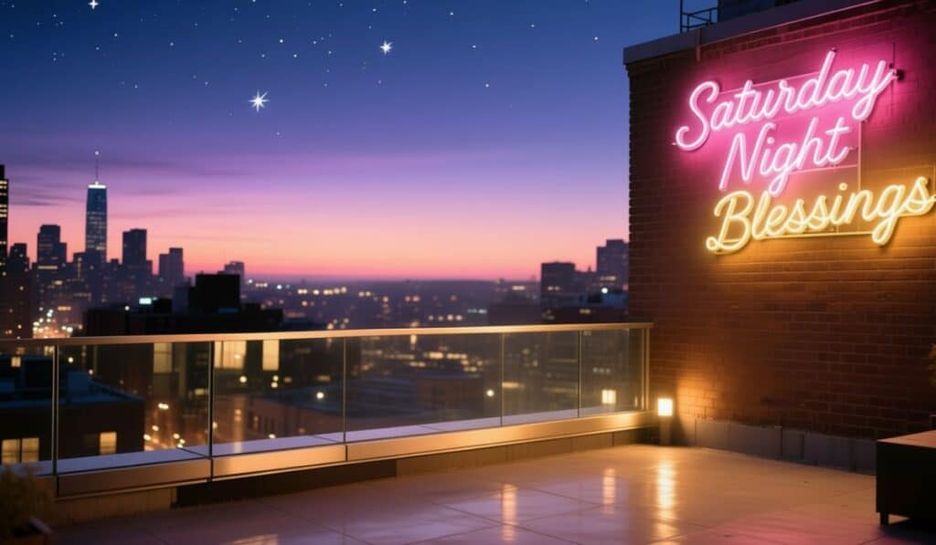Saturday Night Blessings