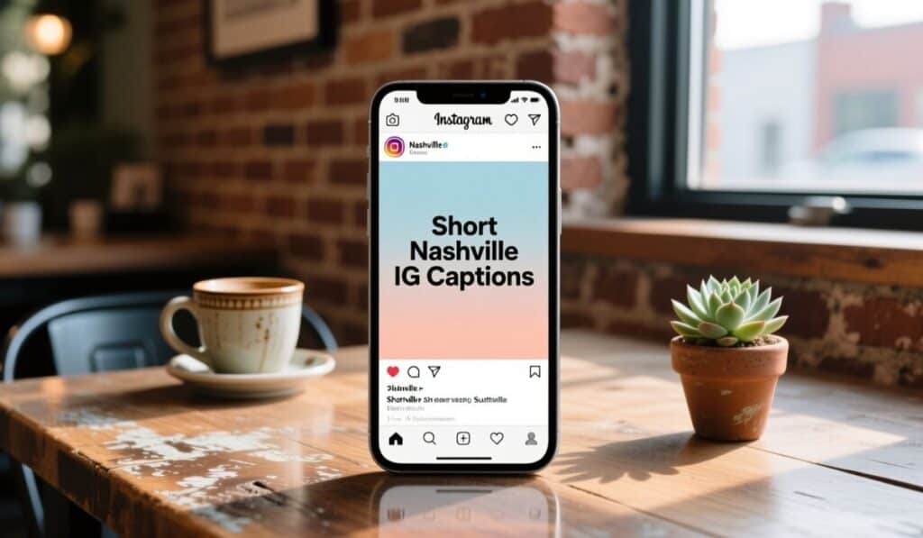 Short Nashville IG Captions