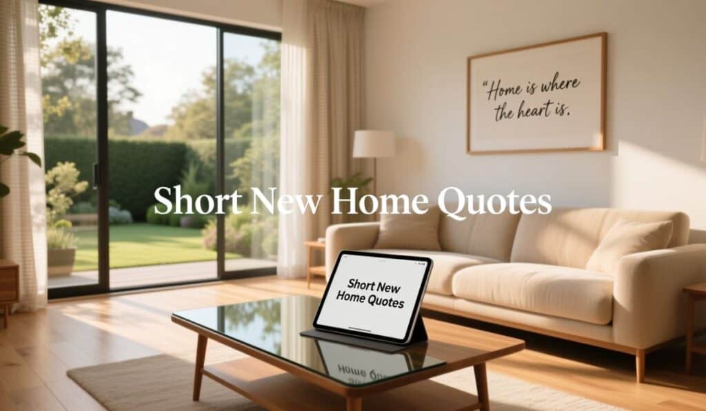 Short New Home Quotes