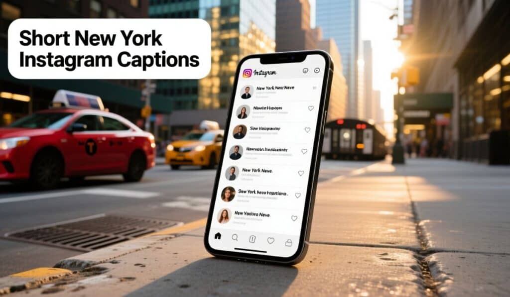 Short New York Instagram Captions
