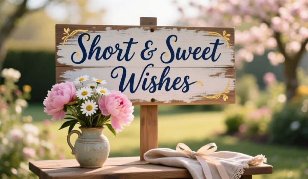 Short & Sweet Wishes