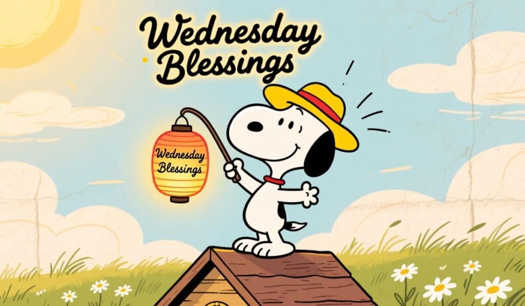 Snoopy Wednesday Blessings