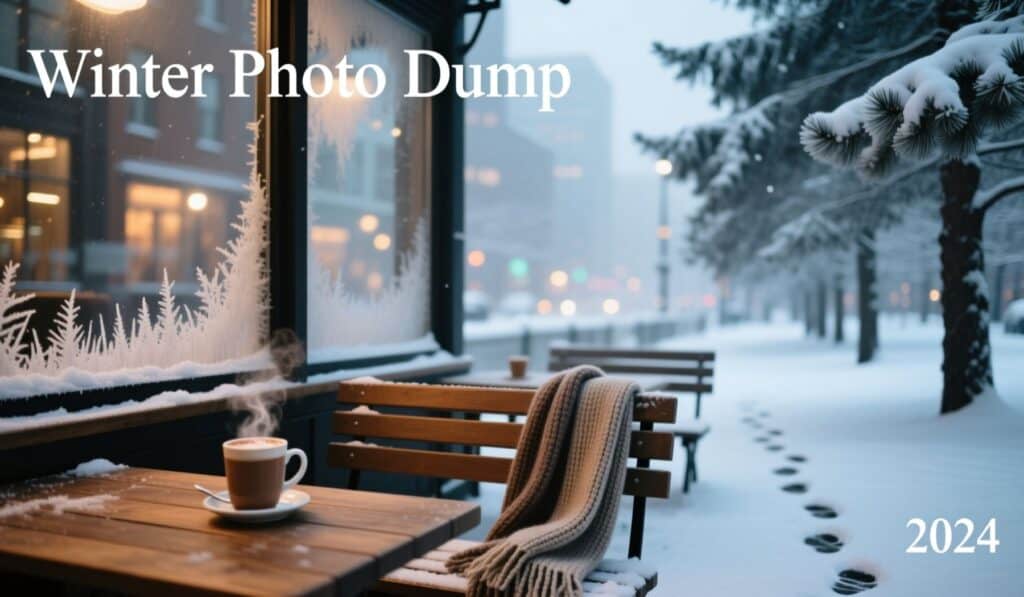 Winter Photo Dump Captions