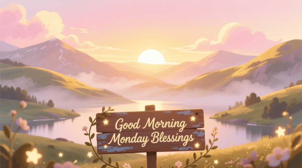 Good Morning Monday Blessings Quotes