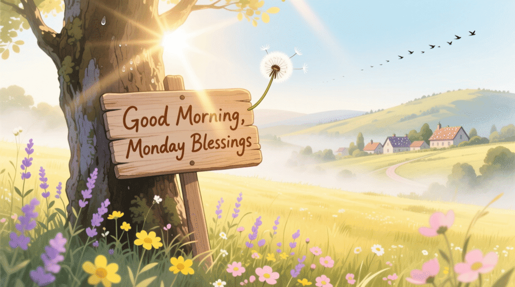 Good Morning, Monday Blessings to Start a Fresh New Week