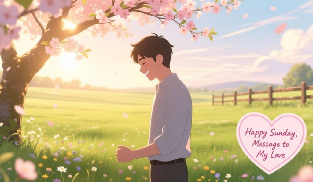 Happy Sunday, Message to My Love