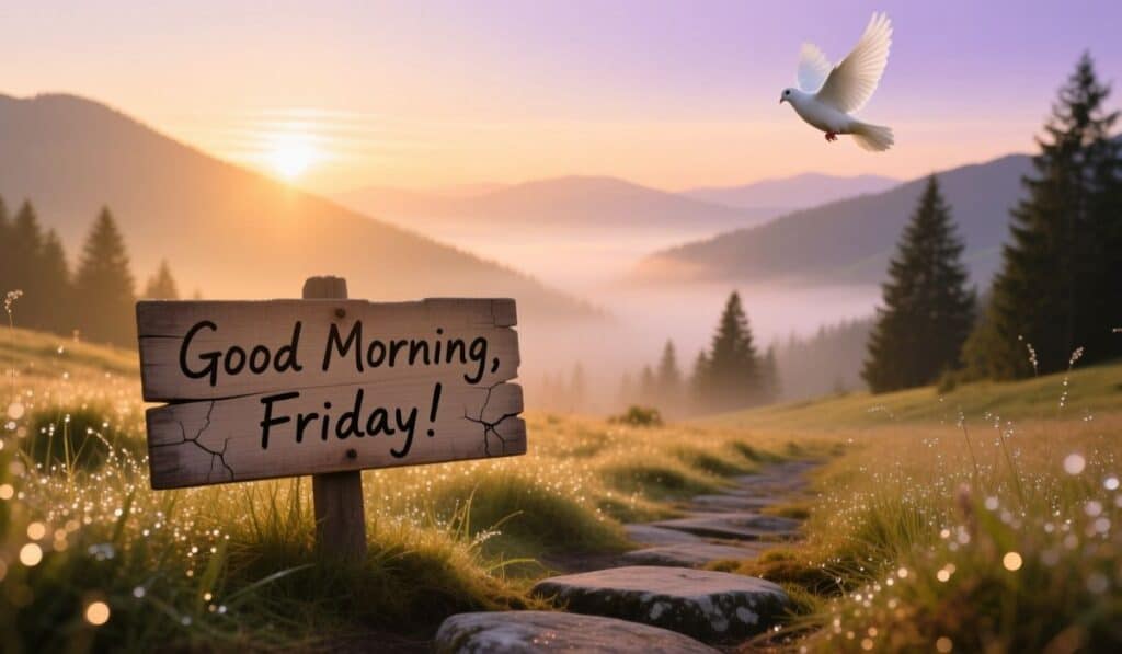 Inspiring Good Morning Friday Wishes