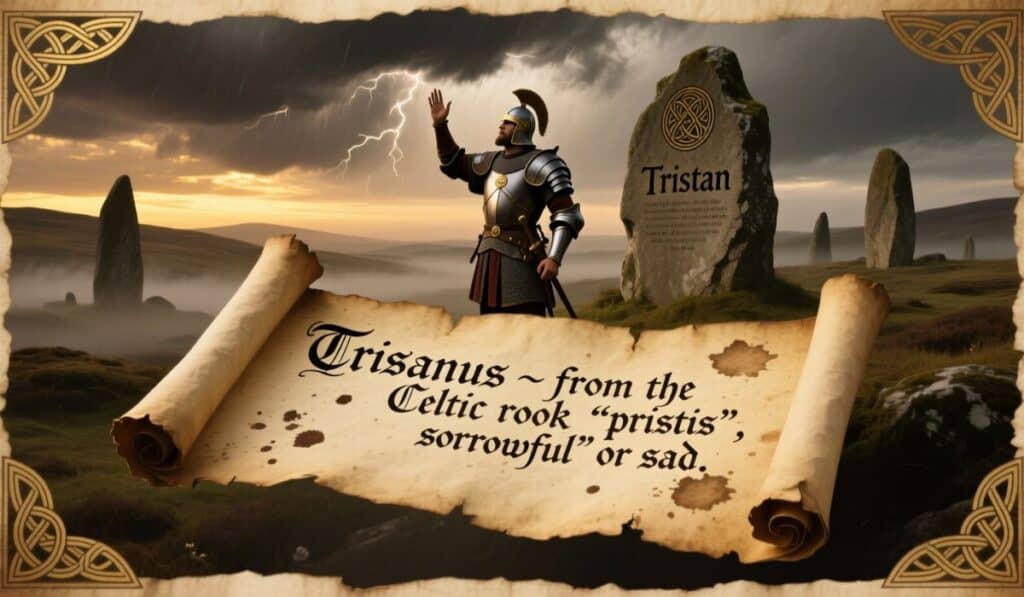 The Historical Origin of the Name Tristan