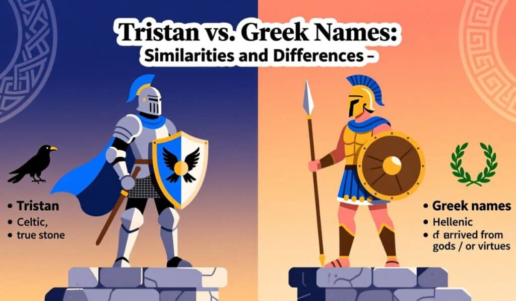 Tristan vs. Greek Names: Similarities and Differences