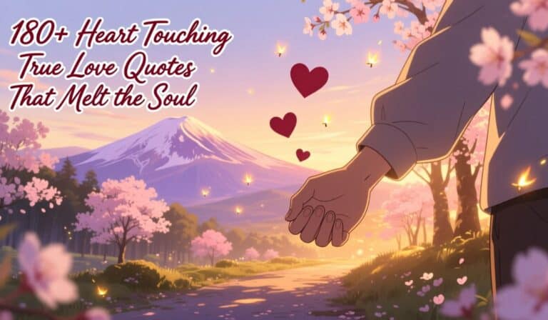 180+ Heart Touching True Love Quotes That Melt the Soul
