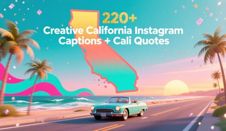 220+ Creative California Instagram Captions + Cali Quotes