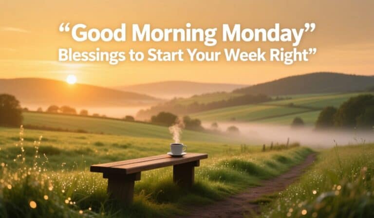 220+ Good Morning Monday Blessings to Start Your Week Right
