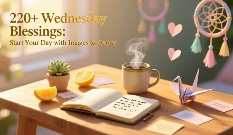 220+ Wednesday Blessings: Start Your Day with Images & Quotes