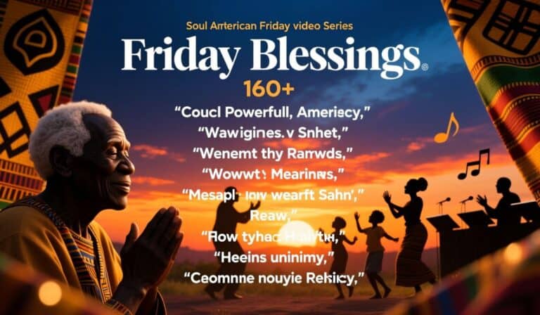 160+ Powerful African American Friday Blessings to Uplift Your Soul