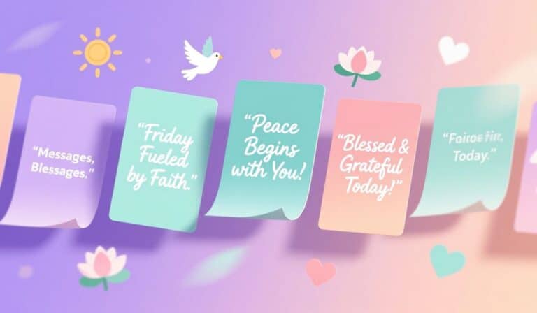 165+ Friday Messages for Blessings, Peace & Positivity