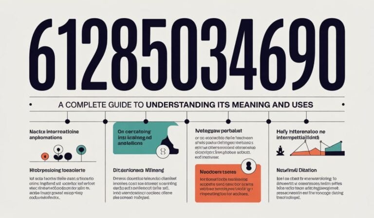 61285034690: A Complete Guide to Understanding Its Meaning and Uses