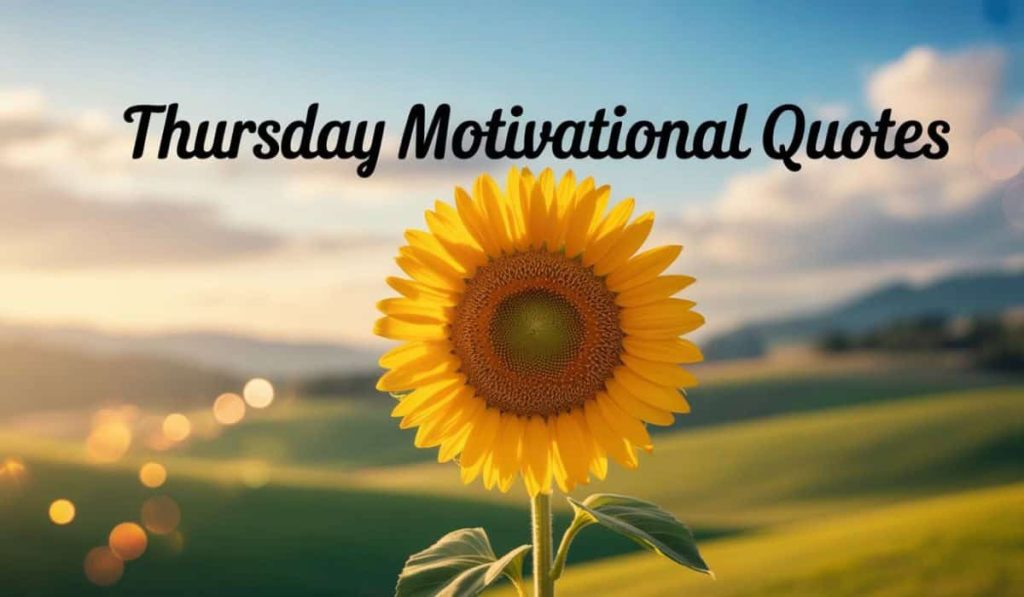 Thursday Motivational Quotes

